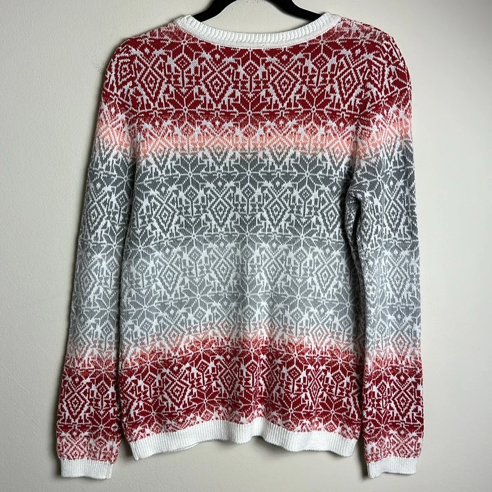 St. John’s Bay Cotton Blend Crewneck‎ Knit Sweater